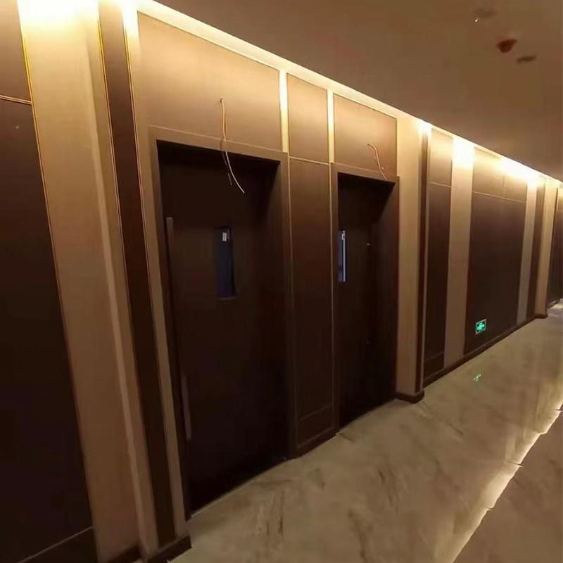 Otel Otağı Taxta Yanmaz Qapı